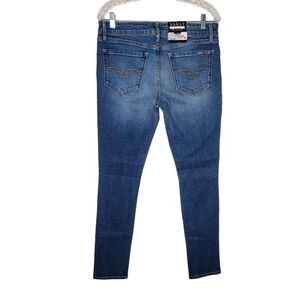 VAULT Denim Blue Cult Jeans Tapered Medium Wash Blue Jeans Sz 32